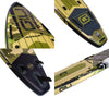 GILI 11' Adventure inflatable paddle board detail shots in Camo