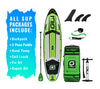 GILI 11'6 AIR Green inflatable paddle board bundle accessories