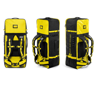 GILI iSUP Backpacks with Fin Pocket in Yellow