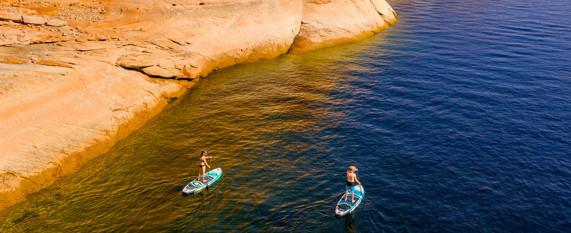 3 different types of paddle boards