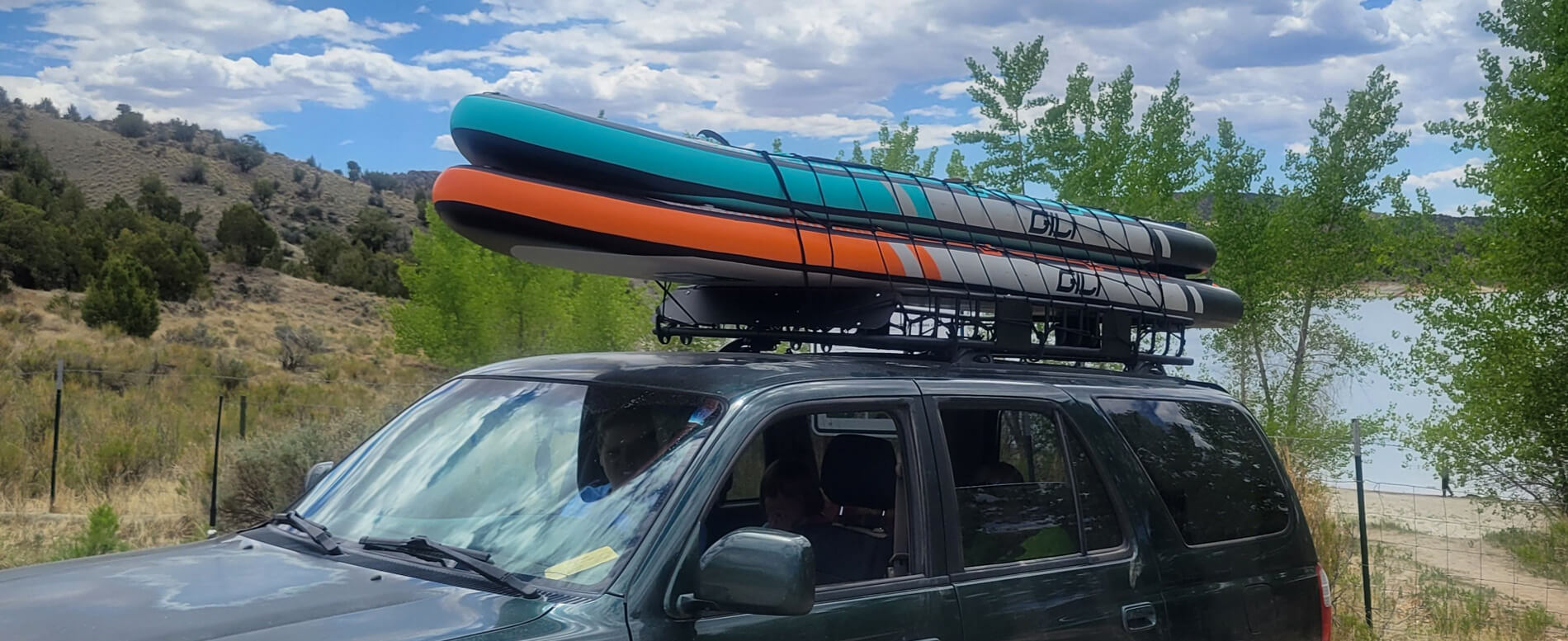Double Kayak Roof Rack  Holds 2 Kayaks – StoreYourBoard