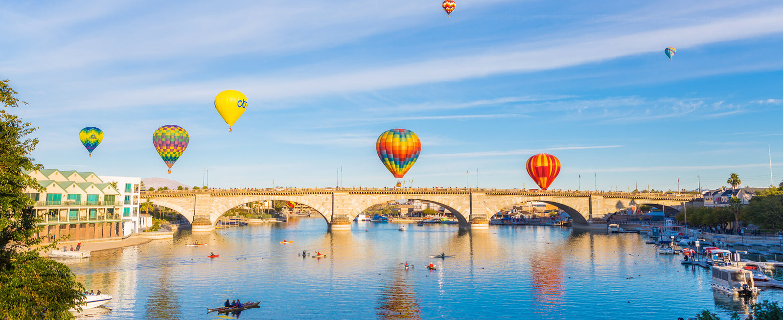 Paddle boarding in Lake Havasu