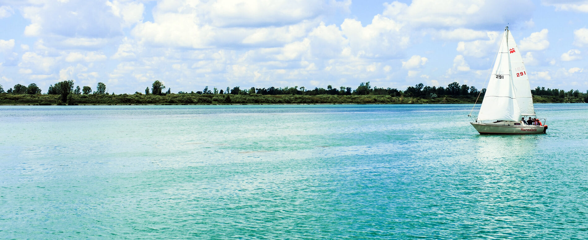 Paddle boarding in Windsor, Ontario Canada