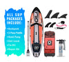 GILI Sports 10'6 Meno Inflatable Stand Up Paddle Board in Coral and Accessories new pump