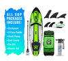 GILI Sports 10'6 Meno Inflatable Stand Up Paddle Board in Green and Accessories new pump
