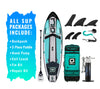 GILI Sports 11'6 Meno Inflatable Stand Up Paddle Board in Teal and Accessories