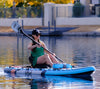 11' Komodo SUP / Kayak Hybrid being used as a kayak