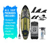 GILI Sports 11'6 Meno Inflatable Stand Up Paddle Board in Camo and Accessories new pump