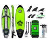 GILI Sports 11'6 Meno Inflatable Stand Up Paddle Board in Green Complete package