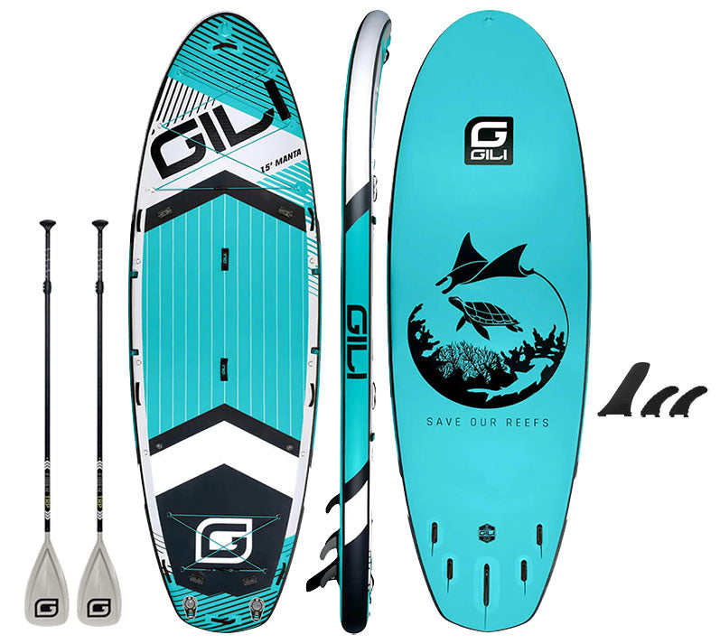 12'/15' Manta SUP & Paddle Promo - GILI Sports