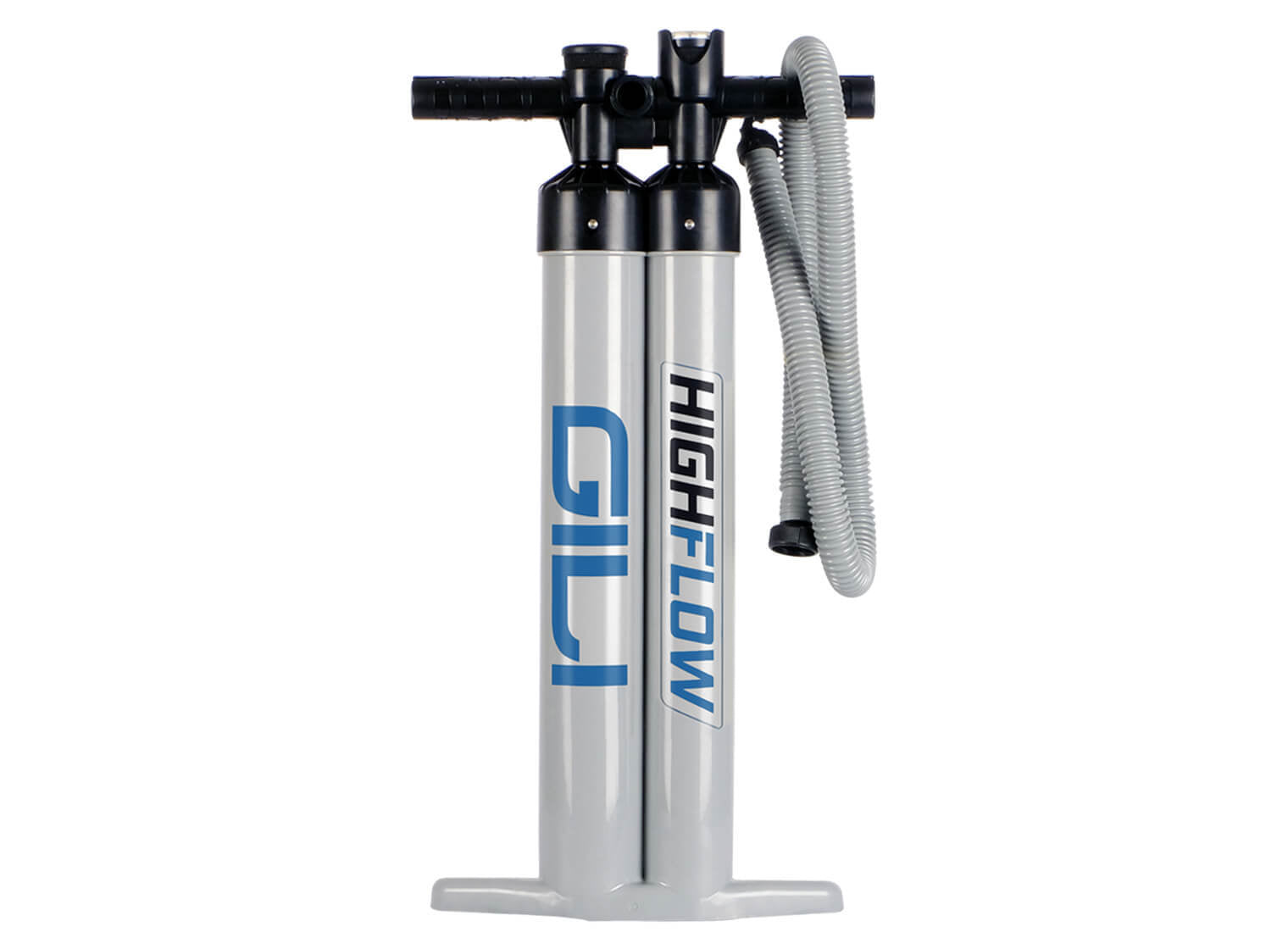 Air hand store pump with gauge
