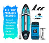 GILI 10' Mako inflatable package bundle Blue inclusions