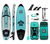 10'6 AIR Teal Inflatable Paddle Board Package