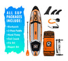 GILI 10'6 AIR Orange inflatable paddle board bundle accessories