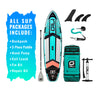 GILI Komodo Teal paddle board bundle accessories