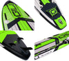GILI 10'6 Meno inflatable paddle board detail shots in Green