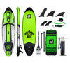 10'6 Meno Inflatable Paddle Board Package in Green
