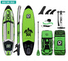 GILI 11'6 AIR inflatable paddle board package in Green