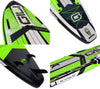 GILI 11'6 Meno inflatable paddle board detail shots in Green