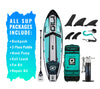 GILI Sports 11'6 Meno Inflatable Stand Up Paddle Board in Teal with accessories