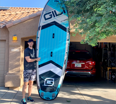 GILI 12' Manta inflatable paddle board Blue