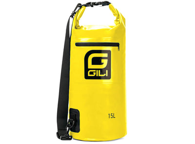 GILI Waterproof Roll-Top Dry Bag yellow
