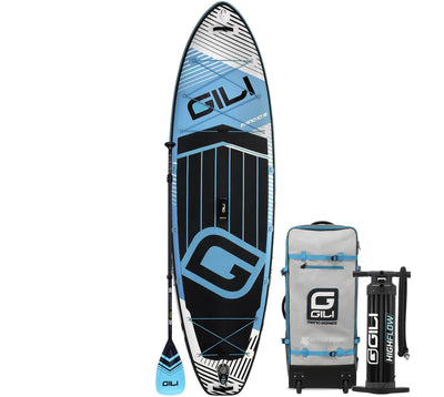 GILI meno inflatable paddle board blue