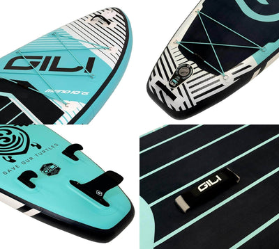 GILI meno inflatable paddle board details