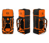 GILI inflatable paddle board backpack in Orange with fin pocket