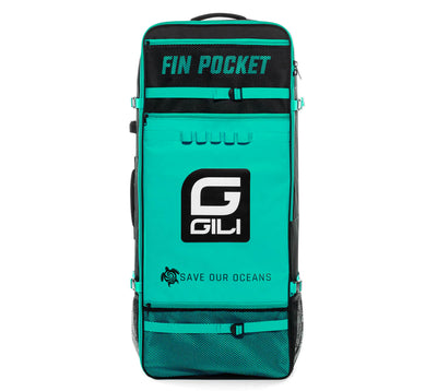 GILI iSUP non-rolling backpack with fin pocket Teal