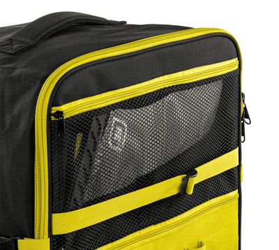 GILI iSUP non-rolling backpack with fin pocket yellow