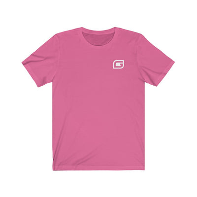 Save Our Turtles Unisex Short Sleeve Tee pink front