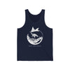 Save Our Reefs Unisex Jersey Tank navy blue front