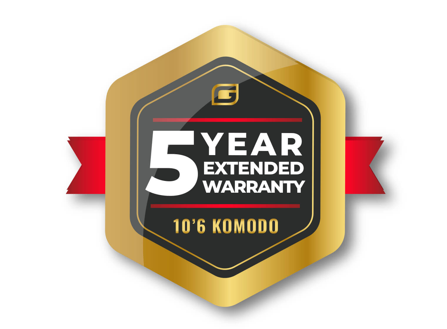 GILI 5 year extended warranty for Komodo paddle board
