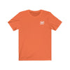 Save Our Reefs Unisex Short Sleeve Tee orange front