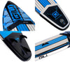 GILI 8' Cuda Blue inflatable paddle board detail shots