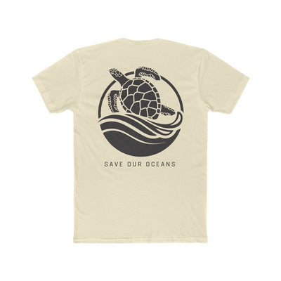 GILI Save our Oceans Men's Crew Tee back off white