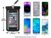 GILI Waterproof Phone Case Universal dimensions