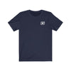 Save Our Reefs Unisex Short Sleeve Tee navy blue front