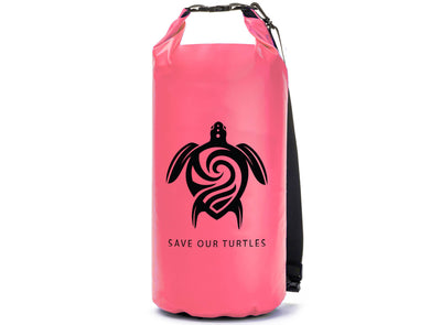 GILI Waterproof Roll-Top Dry Bag pink