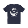 Save Our Reefs Unisex Short Sleeve Tee navy blue back