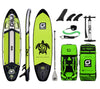 10' Mako Inflatable Paddle Board Package in Green