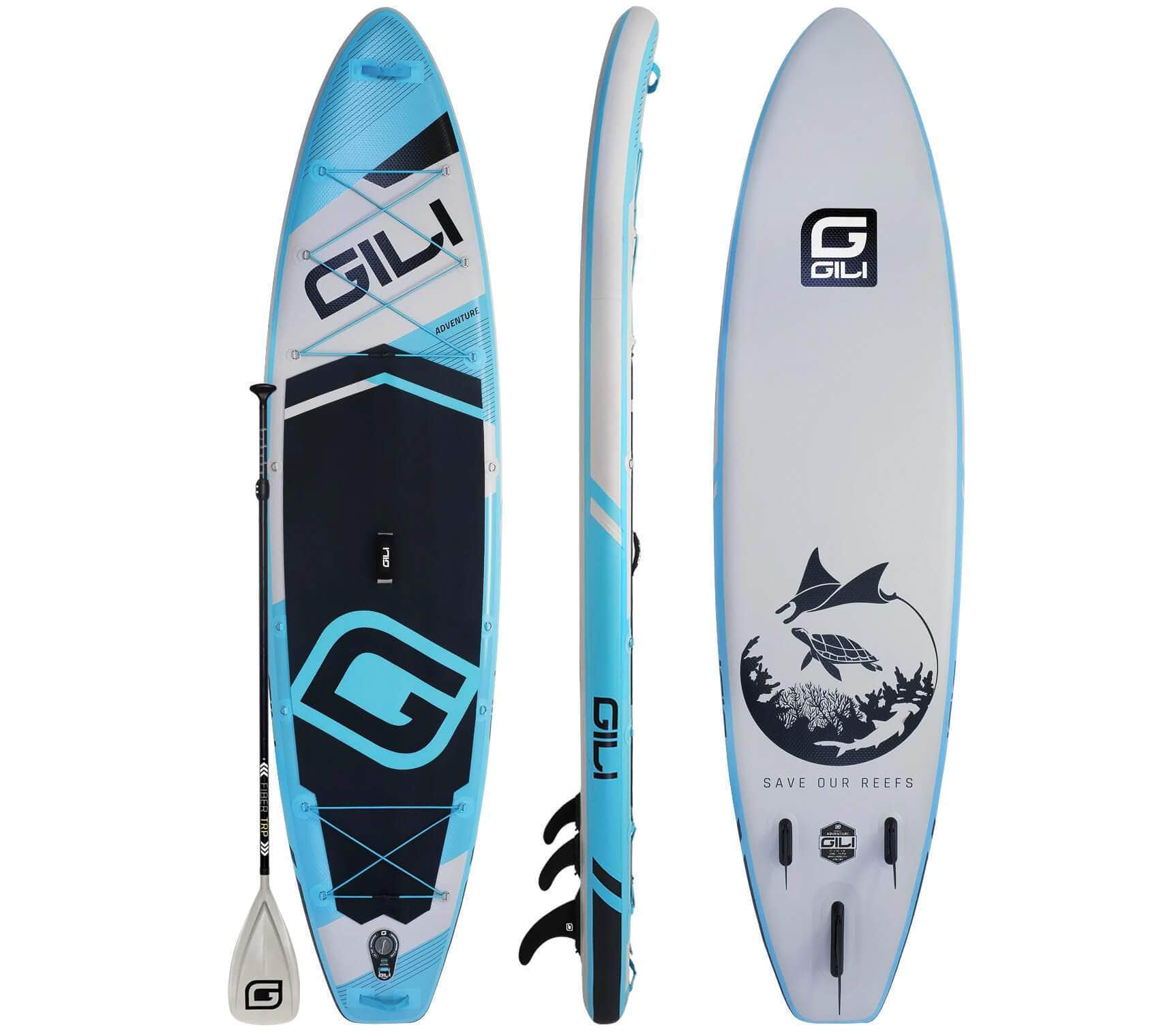 PREOWNED 11' / 12' ADVENTURE Inflatable Stand Up Paddle Board (SUP