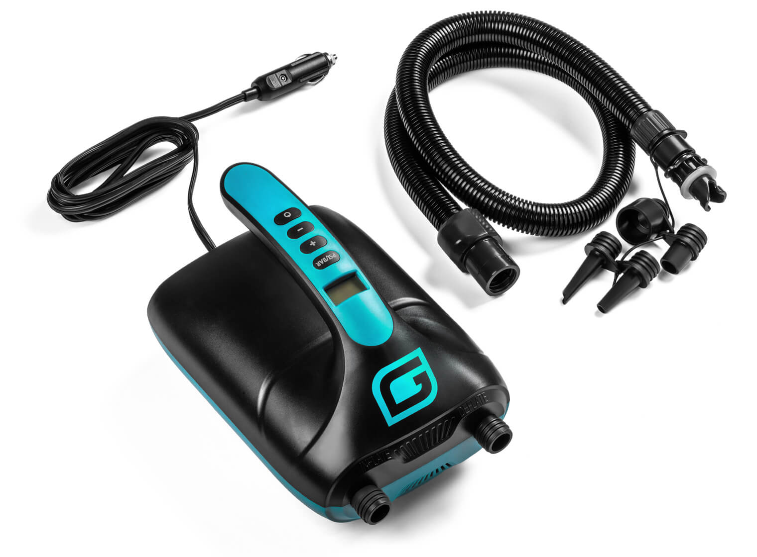 TOPUMP 20PSI Electric(D9) or Rechargeable (D9 Pro) Paddle Board SUP Pump