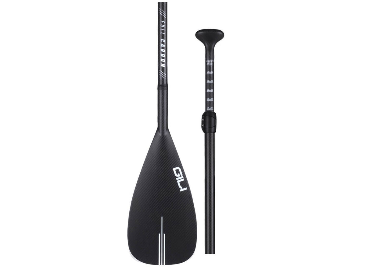 Full Carbon Fiber SUP Paddle Adjustable & Travel Friendly GILI Sports