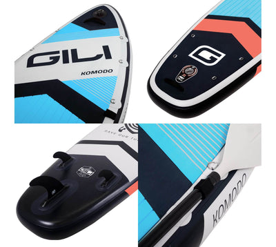 GILI komodo inflatable paddle board details