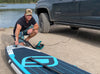 GLI 12V Electric Paddle Board Pump in Action