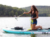 Tossing the Kayak/Paddle Board Anchor in Action