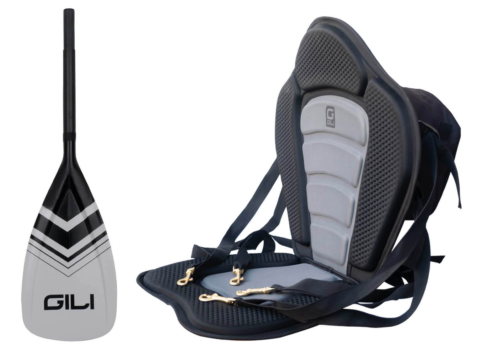 SUP to Kayak Conversion Kit with Carbon Fiber Shaft and Nylon Blade