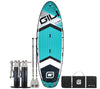 GILI 15' Manta inflatable paddle board package in Teal